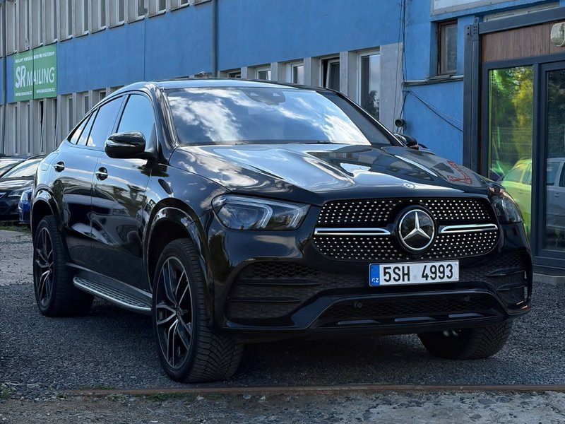Mercedes-Benz GLE 400 d 4MATIC Coupé — екстер'єр спереду зліва